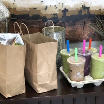 Juiceria food and smoothies to go